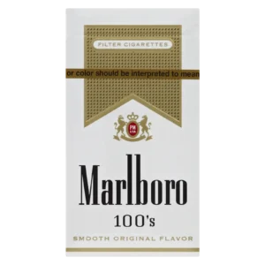 Marlboro Gold 100s Cigarettes 20ct Box 1pk