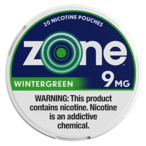 ZONE Nicotine Pouches Wintergreen 20ct 9mg
