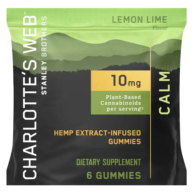 Charlotte's Web CBD Calming Gummies 6pk 10mg